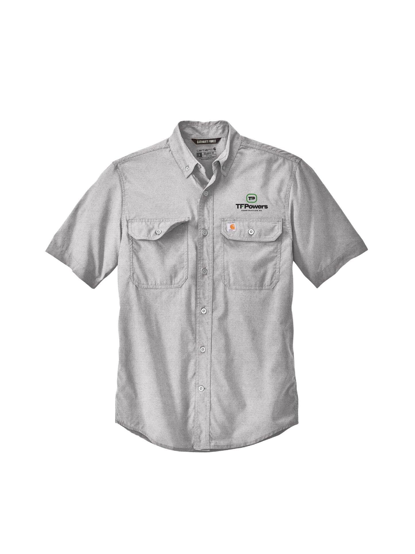 TFP204. Carhartt Force® Solid Short Sleeve Shirt
