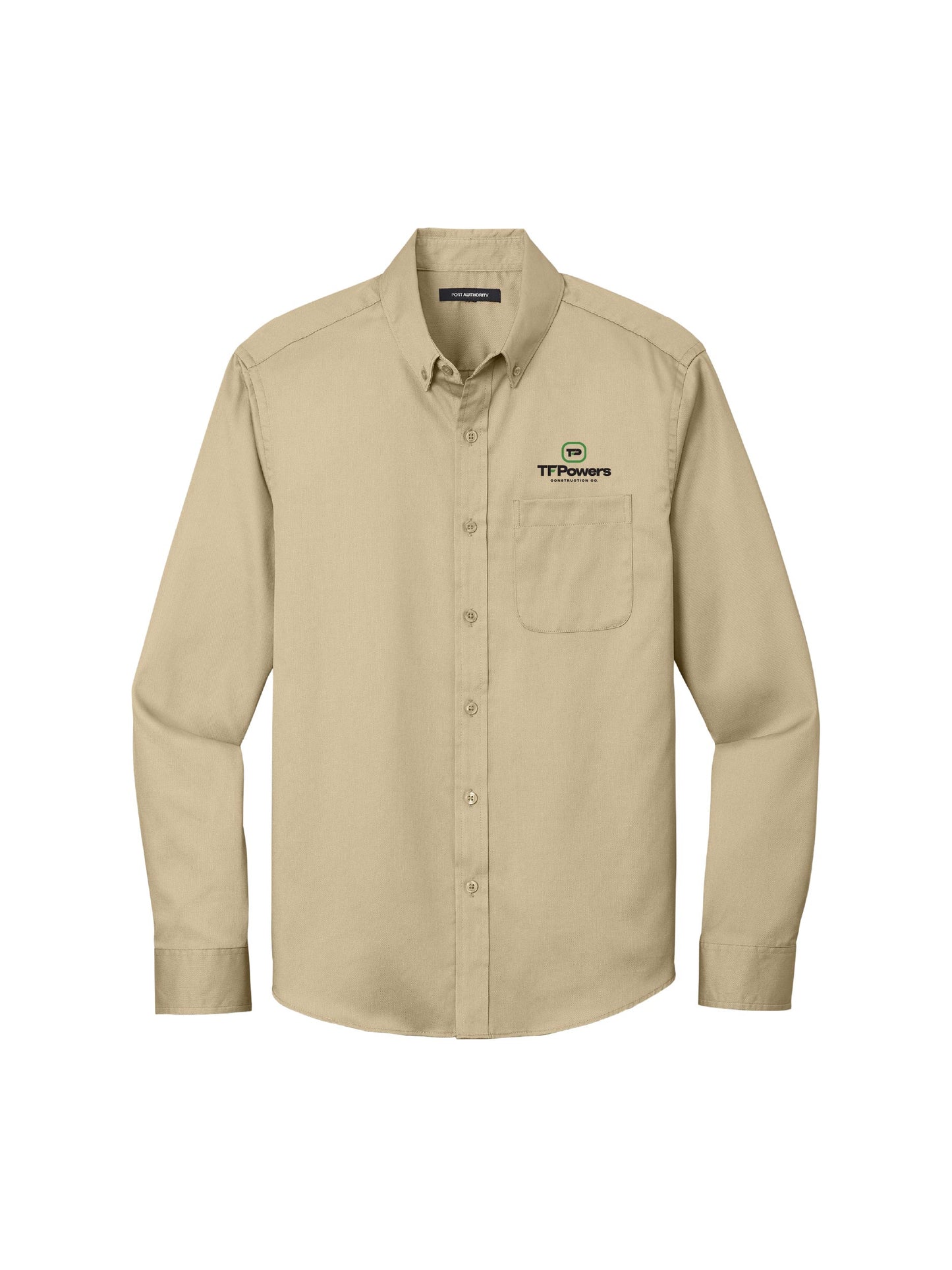 TFP209. Port Authority® Long Sleeve SuperPro React™ Twill Shirt