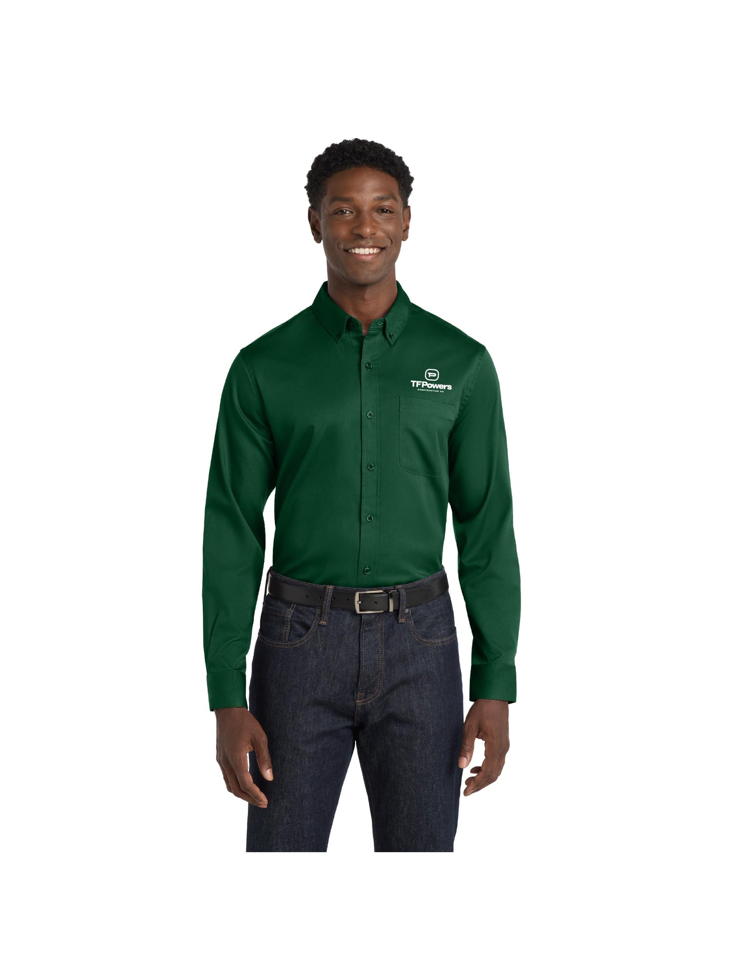 TFP209. Port Authority® Long Sleeve SuperPro React™ Twill Shirt