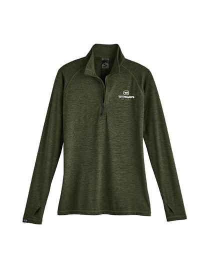 TFP103. Women's Pacesetter Super Soft Lightweight Quarter Zip
