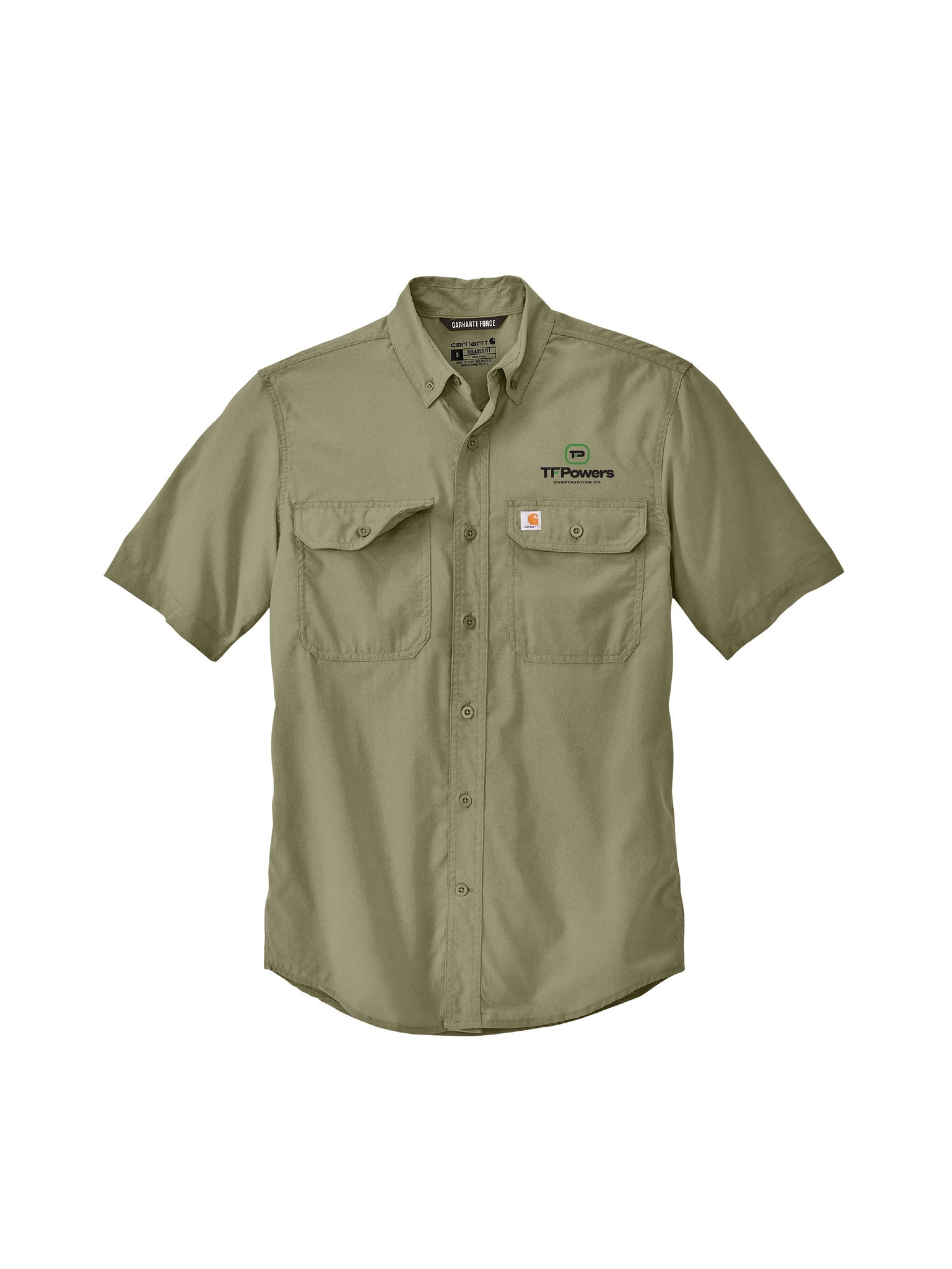 TFP204. Carhartt Force® Solid Short Sleeve Shirt