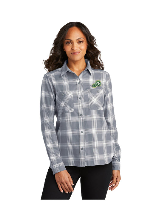 TG112. Port Authority® Women's Plaid Flannel Shirt