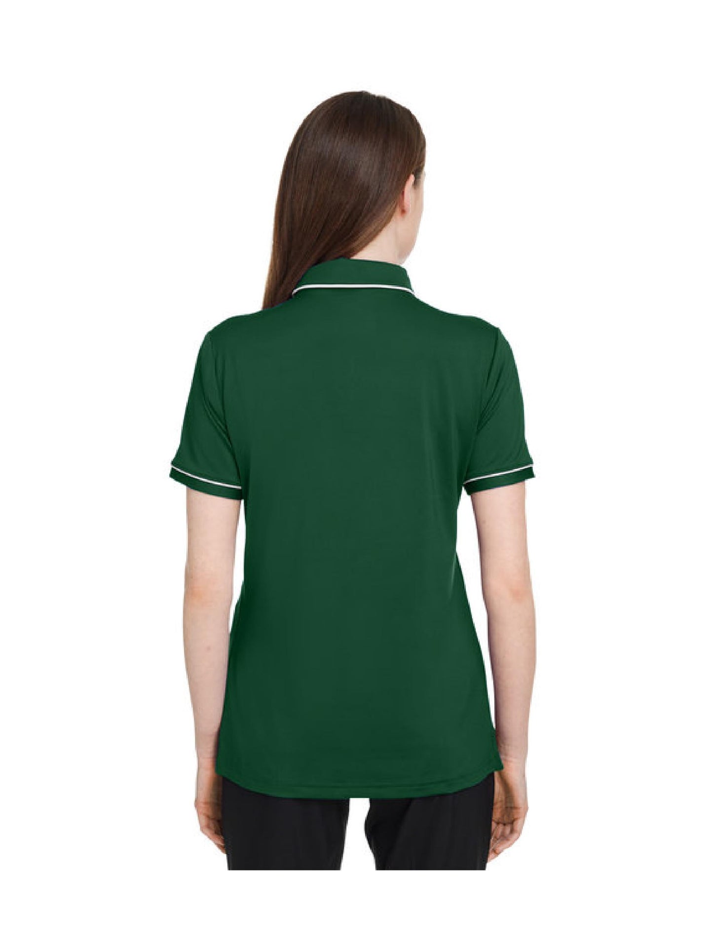 TG113. Under Armour Ladies' Tipped Teams Performance Polo