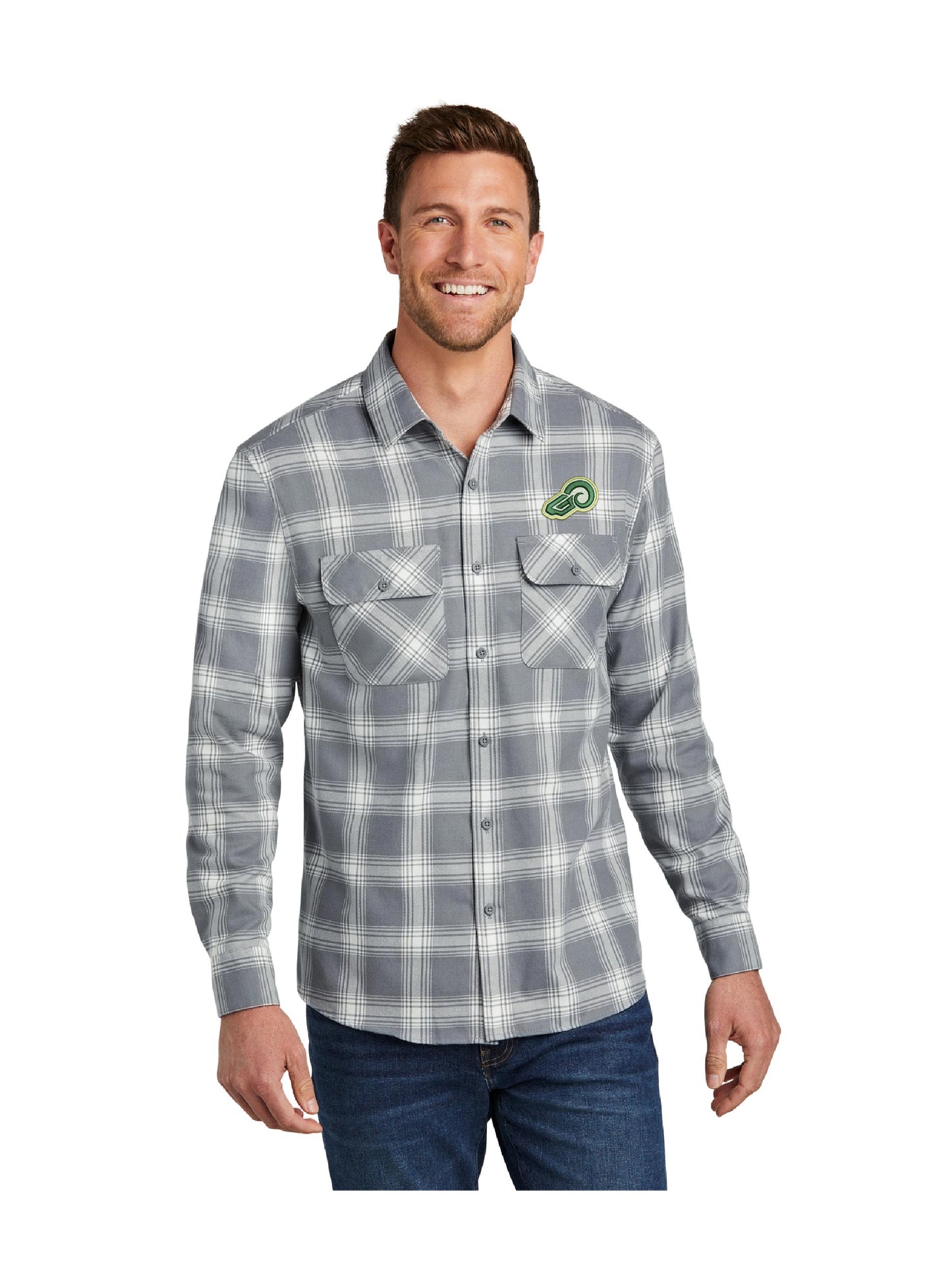 TG212. Port Authority® Plaid Flannel Shirt