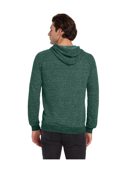 TG218. Jerzees ® Snow Heather French Terry Raglan Hoodie