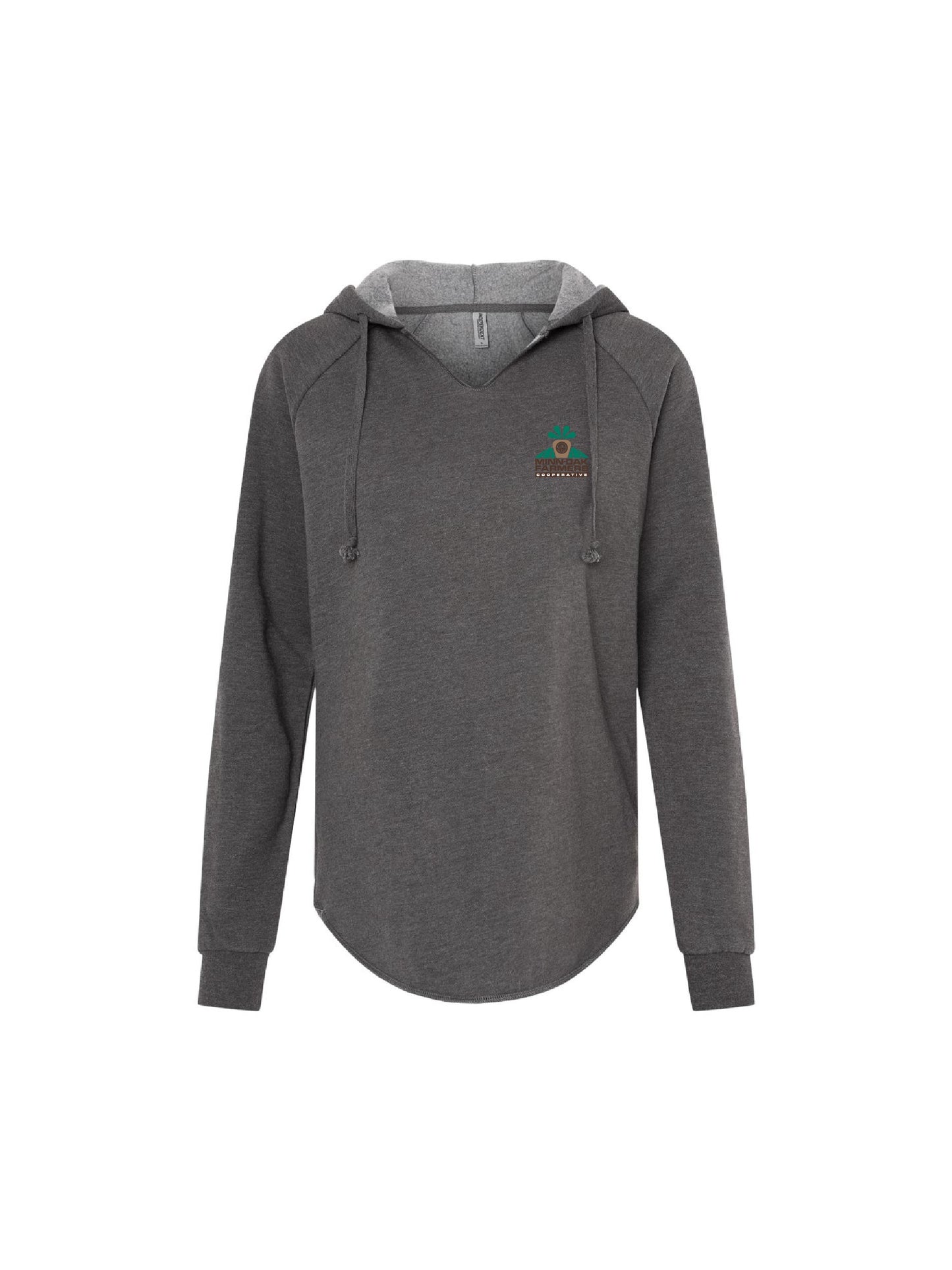 MNDK102. Ladies Lightweight Hooded Sweatshirt