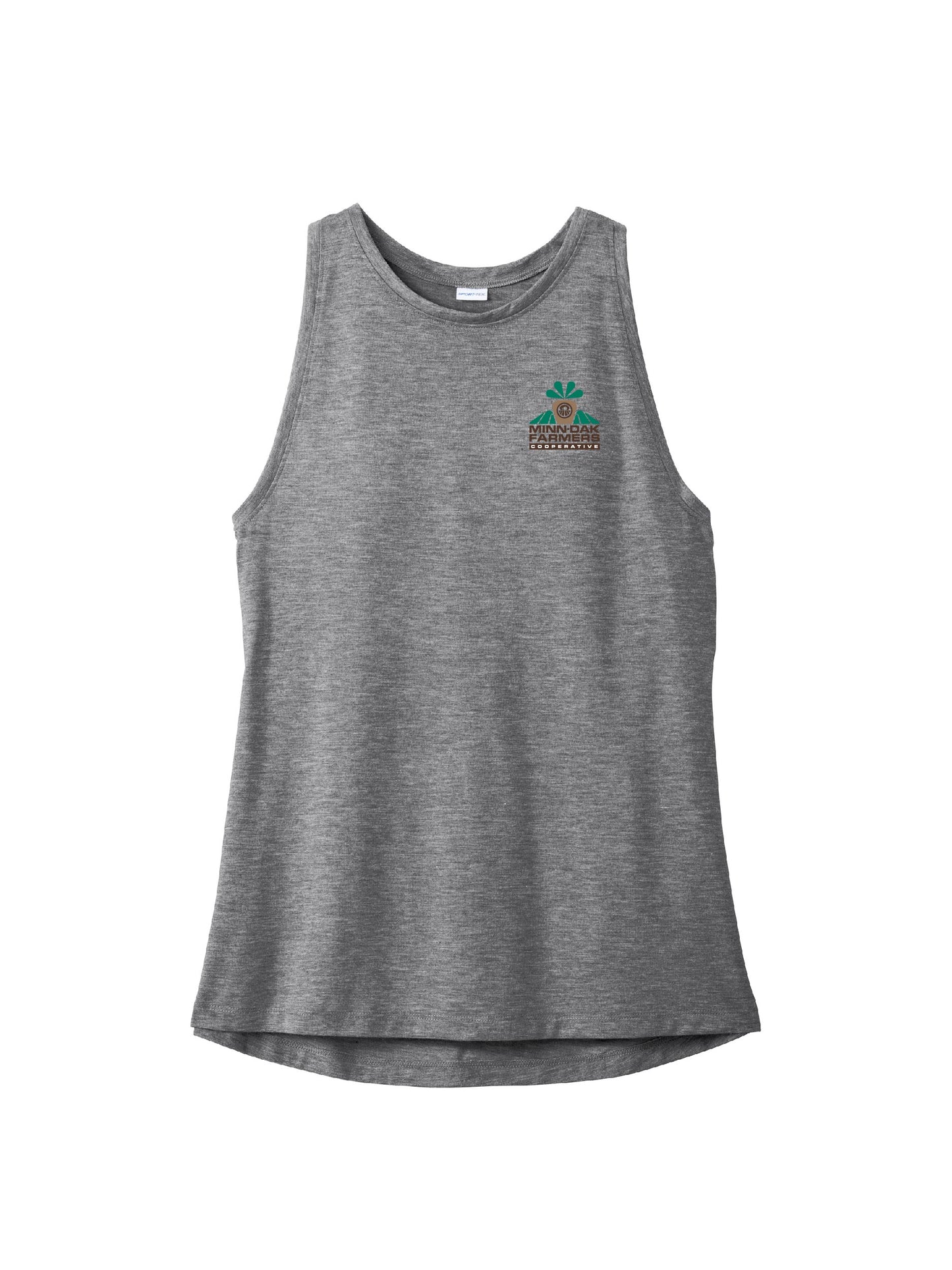 MNDK104. Sport-Tek Ladies Posicharge Tri-Blend Wicking Tank