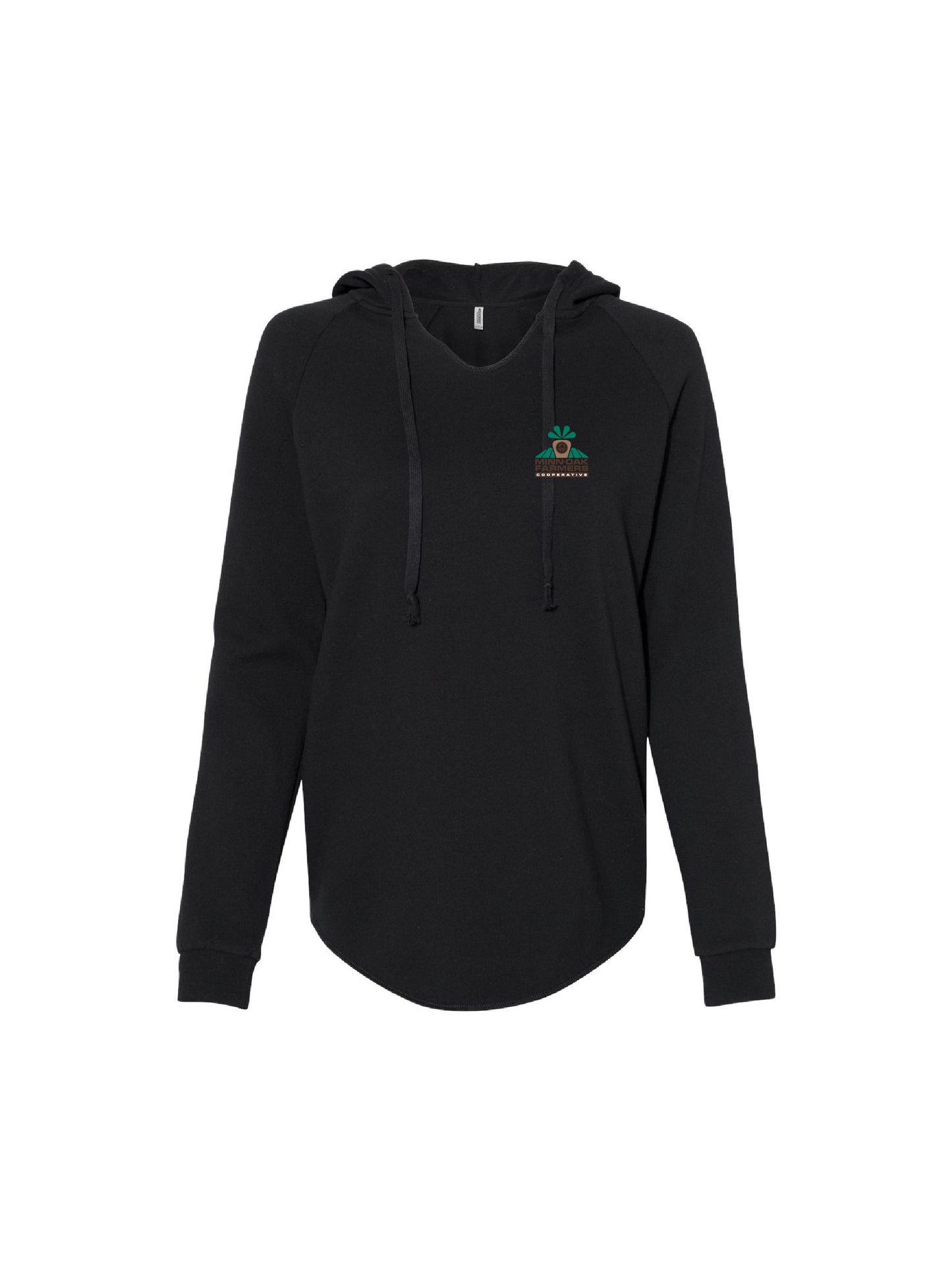 MNDK102. Ladies Lightweight Hooded Sweatshirt