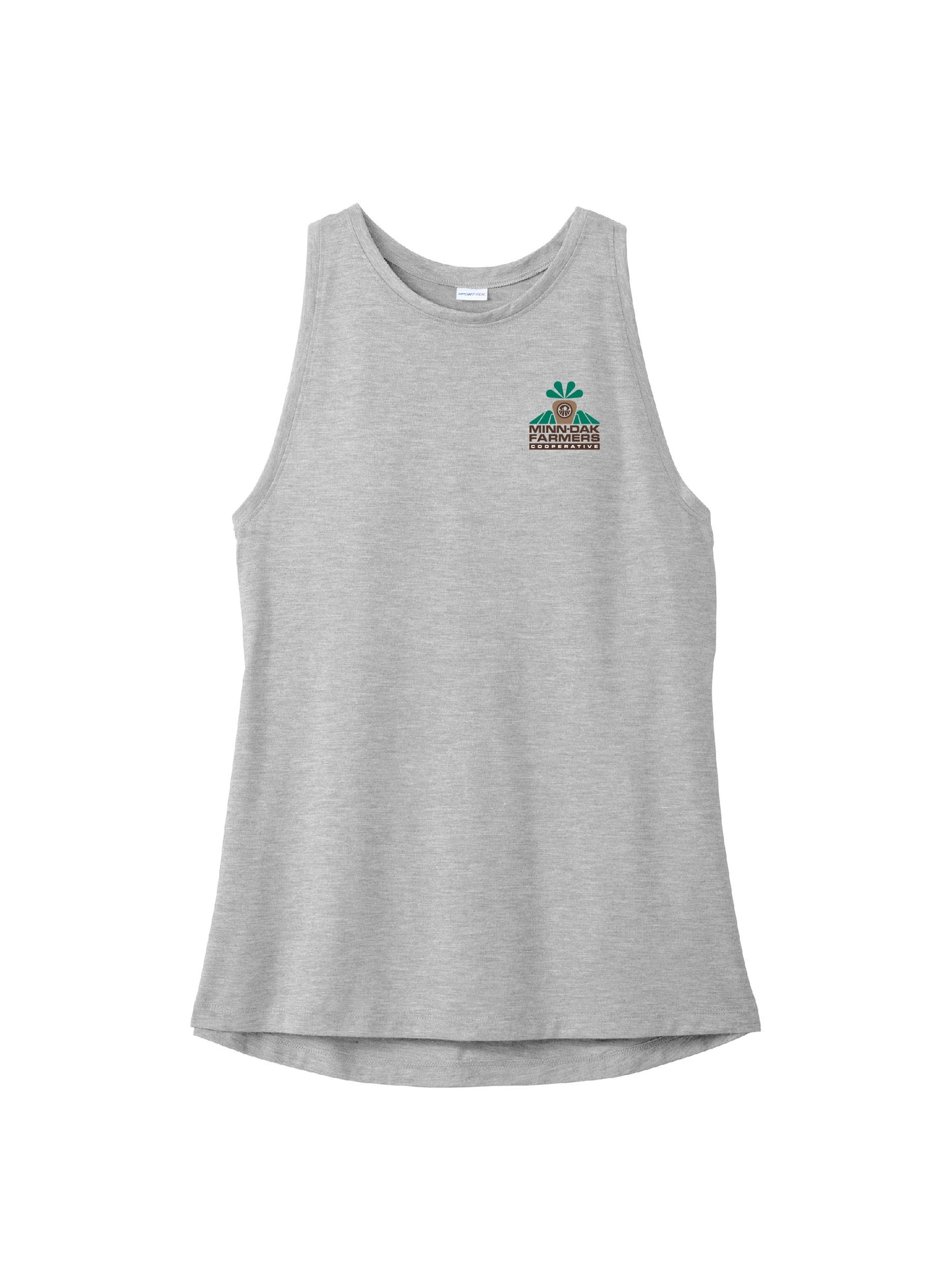MNDK104. Sport-Tek Ladies Posicharge Tri-Blend Wicking Tank