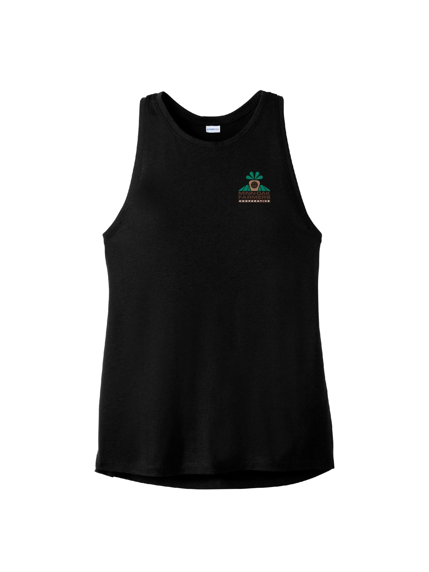 MNDK104. Sport-Tek Ladies Posicharge Tri-Blend Wicking Tank