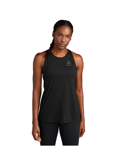 MNDK104. Sport-Tek Ladies Posicharge Tri-Blend Wicking Tank