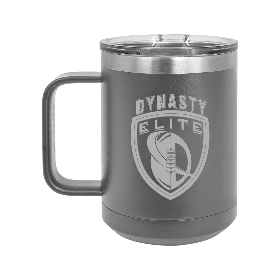 DE407. Polar Camel 15 oz. Vacuum Insulated Mug with Slider Lid