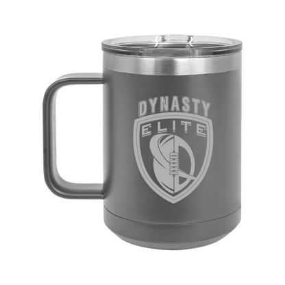 DE407. Polar Camel 15 oz. Vacuum Insulated Mug with Slider Lid