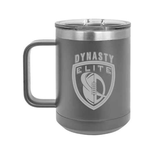 DE407. Polar Camel 15 oz. Vacuum Insulated Mug with Slider Lid