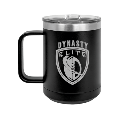 DE407. Polar Camel 15 oz. Vacuum Insulated Mug with Slider Lid