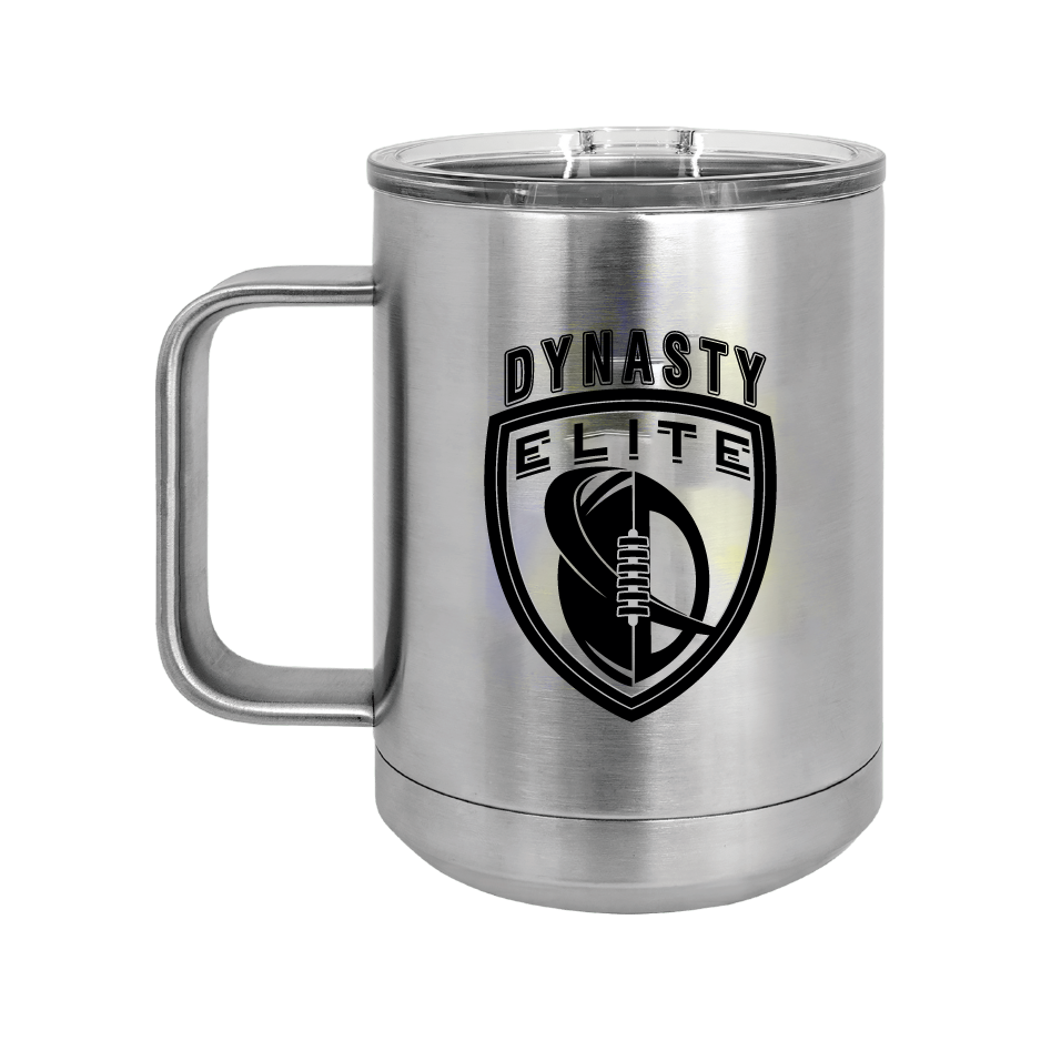 DE407. Polar Camel 15 oz. Vacuum Insulated Mug with Slider Lid