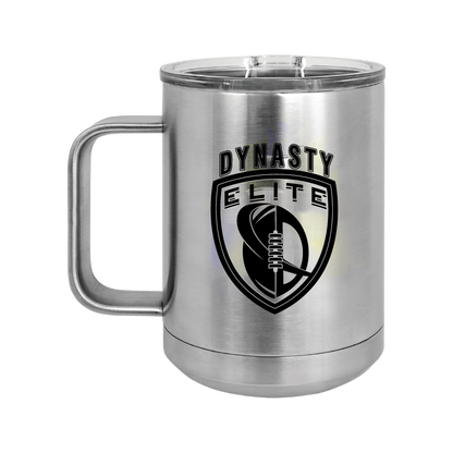 DE407. Polar Camel 15 oz. Vacuum Insulated Mug with Slider Lid