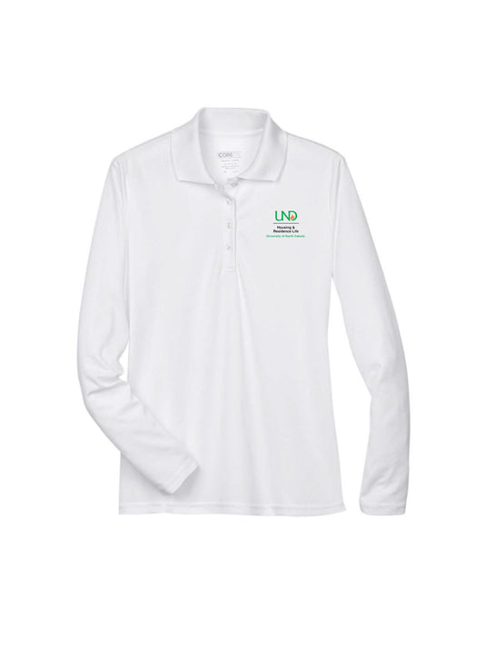 UND105. Ladies' Pinnacle Performance Long Sleeve Piqué Polo