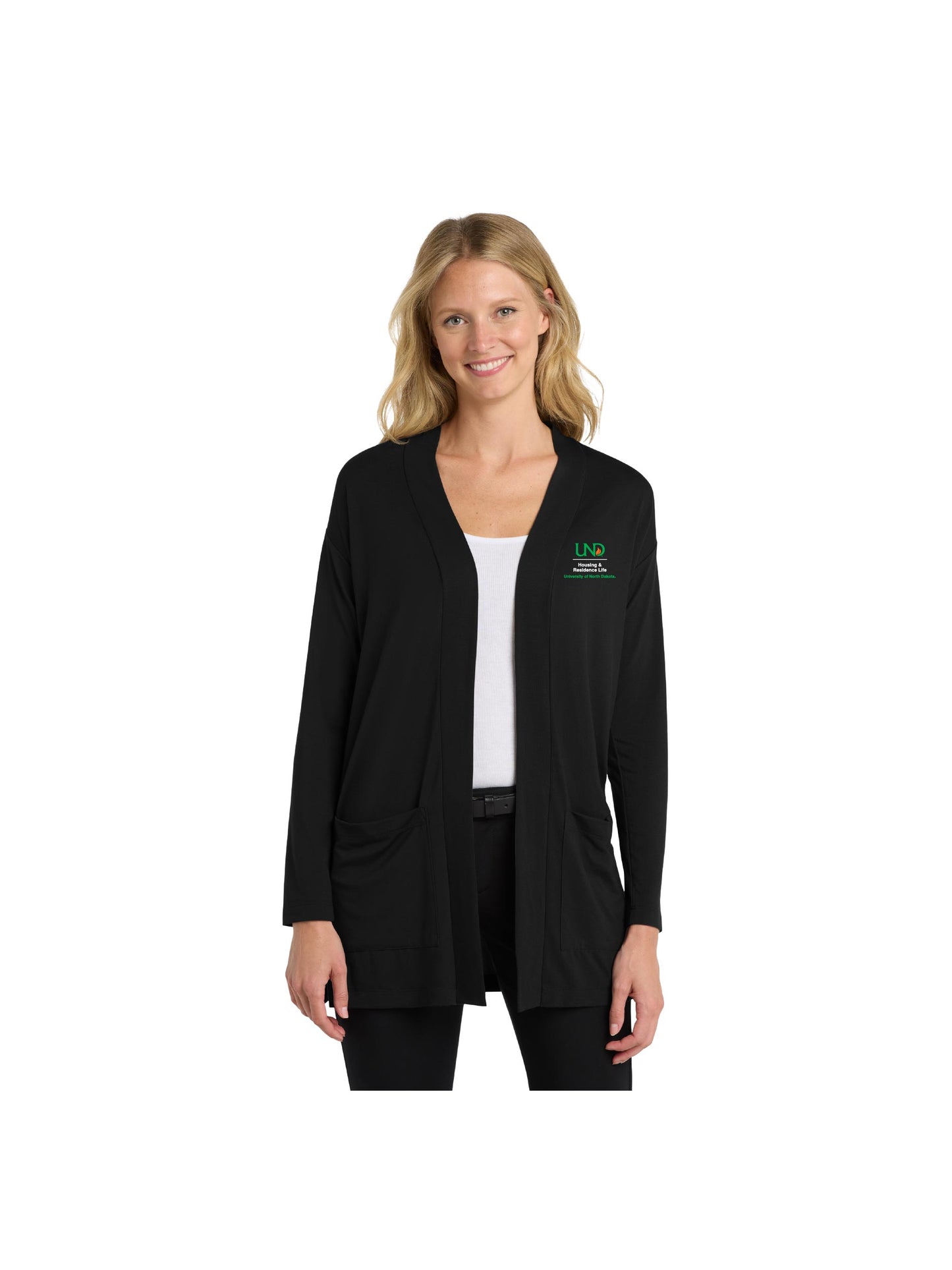 UND107. Port Authority ® Ladies Concept Long Pocket Cardigan