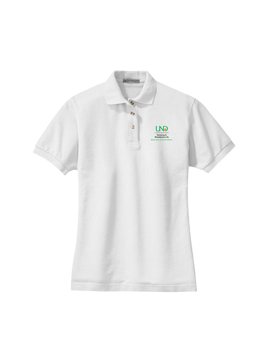 UND109. Port Authority® Ladies Heavyweight Cotton Pique Polo