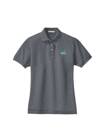 UND109. Port Authority® Ladies Heavyweight Cotton Pique Polo