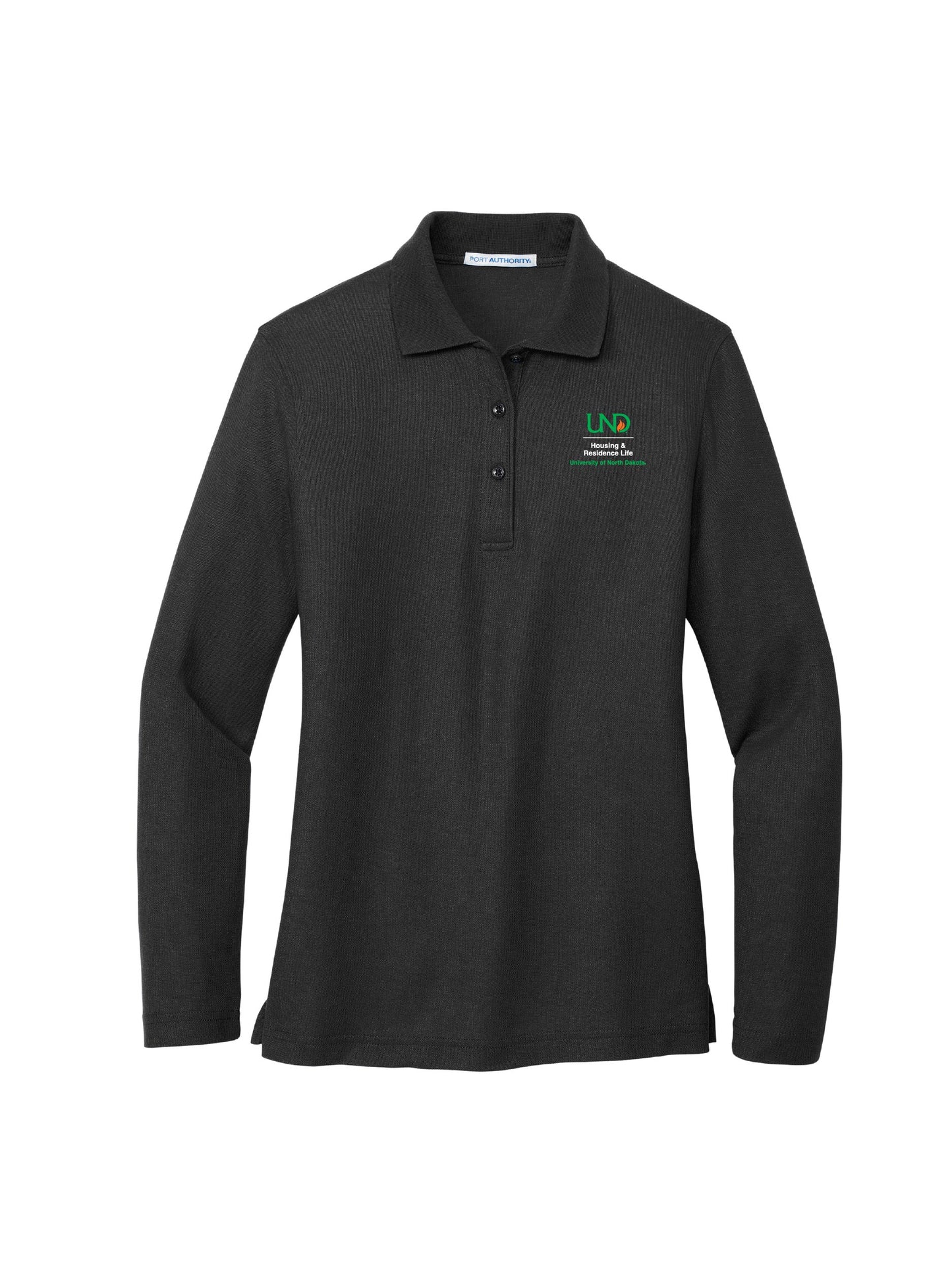 UND111. Port Authority® Ladies' Silk Touch Long Sleeve Polo