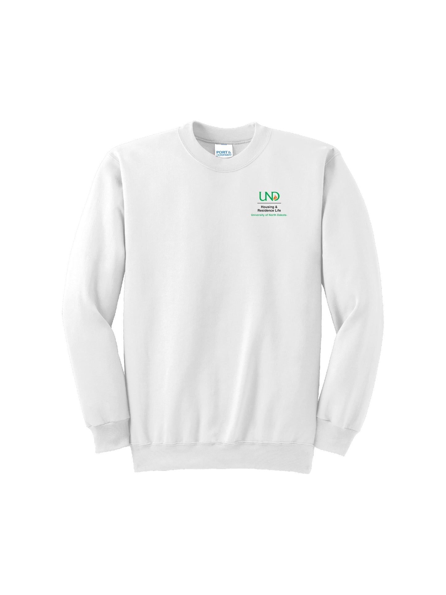 UND204. Port & Company® - Essential Fleece Crewneck Sweatshirt