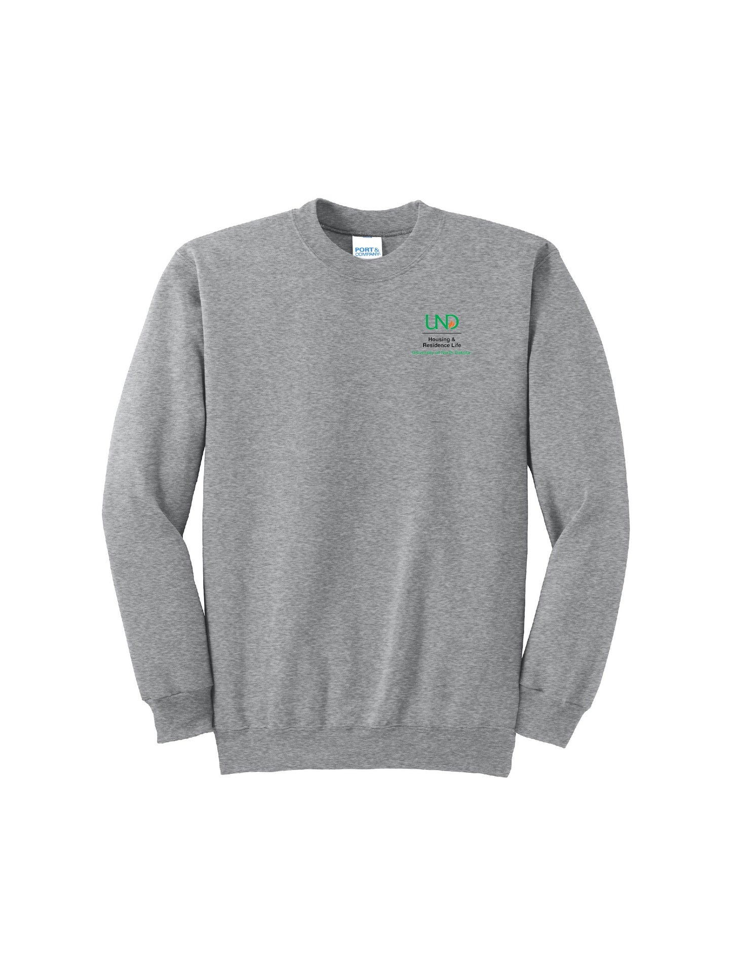 UND204. Port & Company® - Essential Fleece Crewneck Sweatshirt