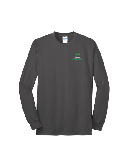 UND215. Port & Company® Tall Long Sleeve Core Blend Tee