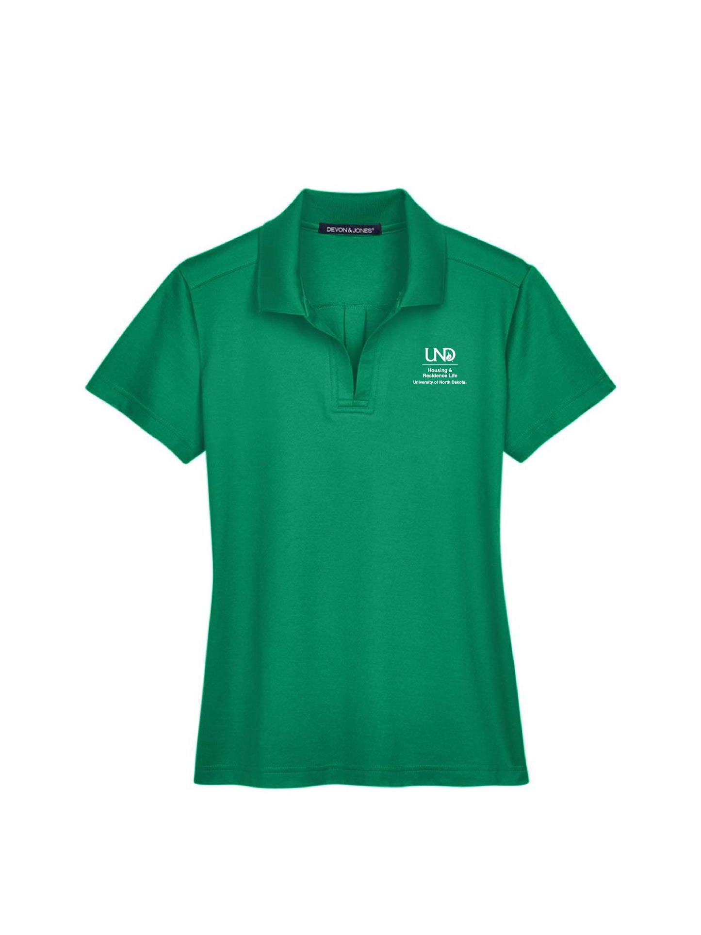 UND116. Women's CrownLux Performance Plaited Polo