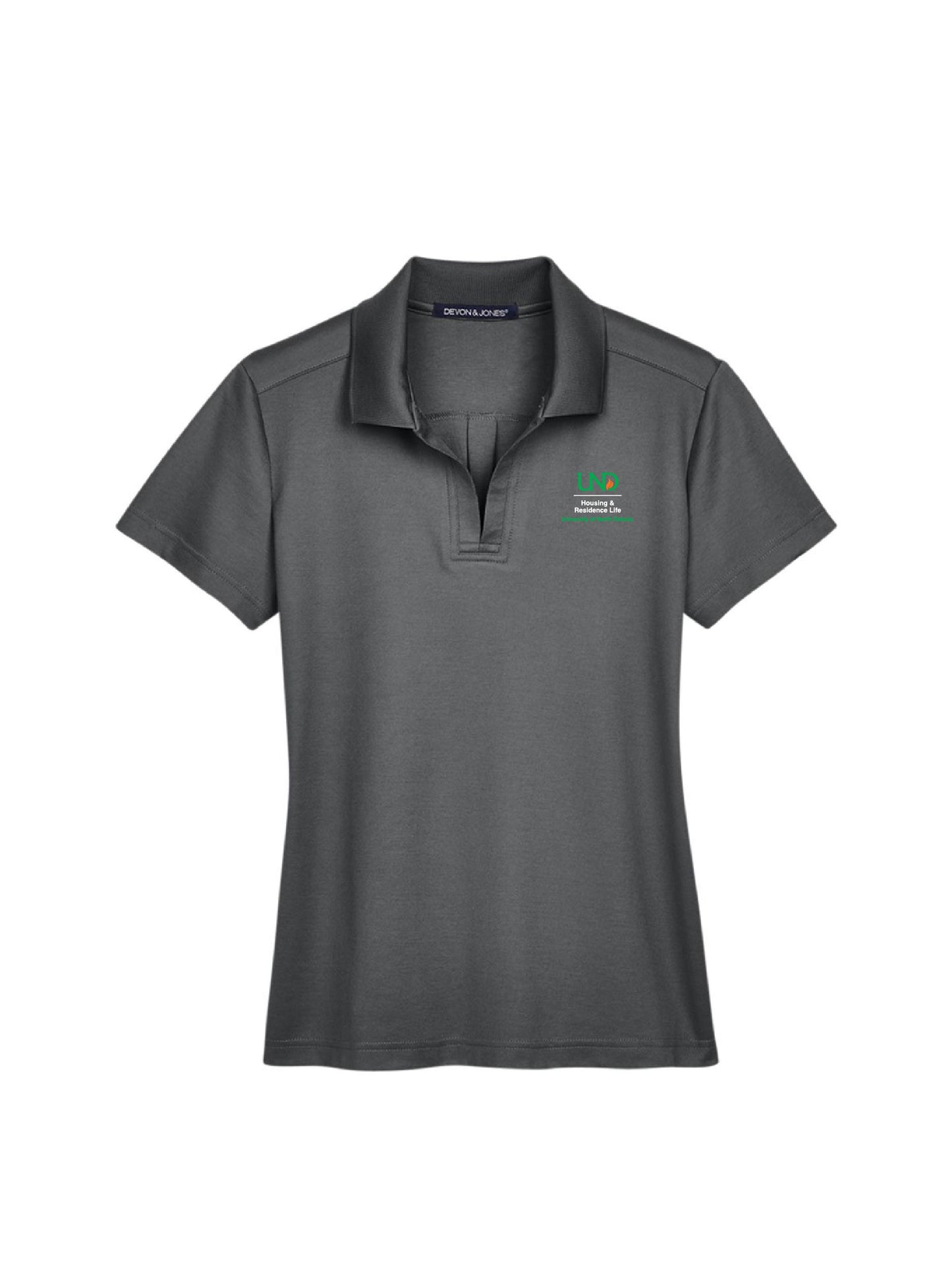 UND116. Women's CrownLux Performance Plaited Polo