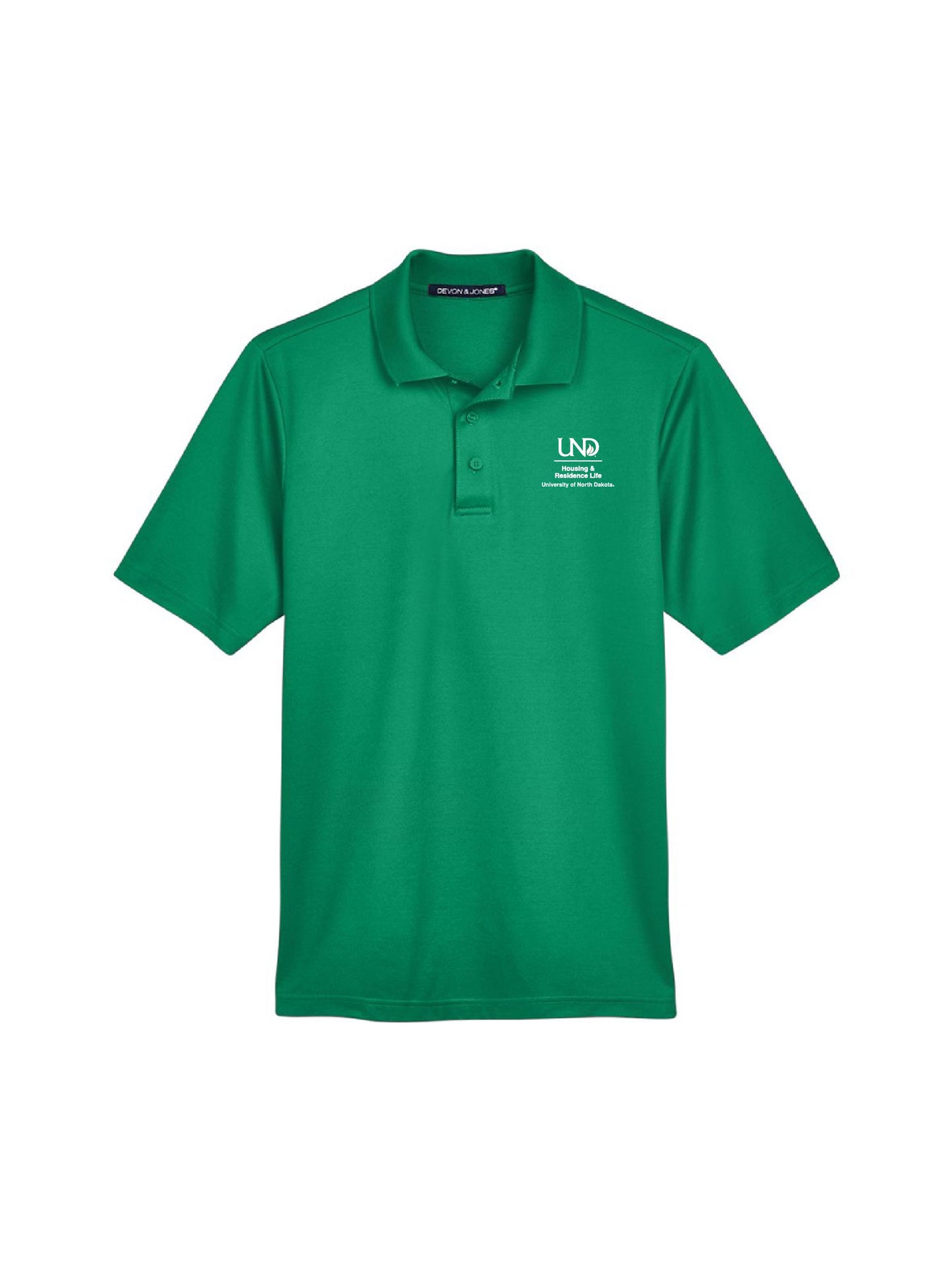 UND248. Men's CrownLux Performance Plaited Polo