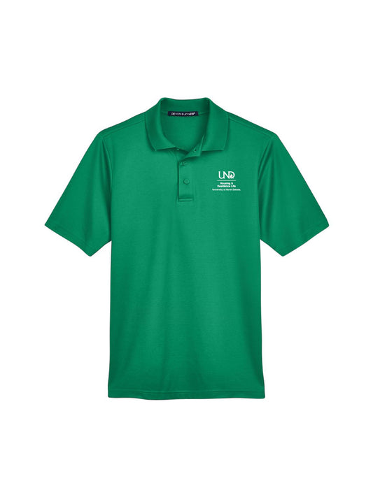 UND248. Men's CrownLux Performance Plaited Polo