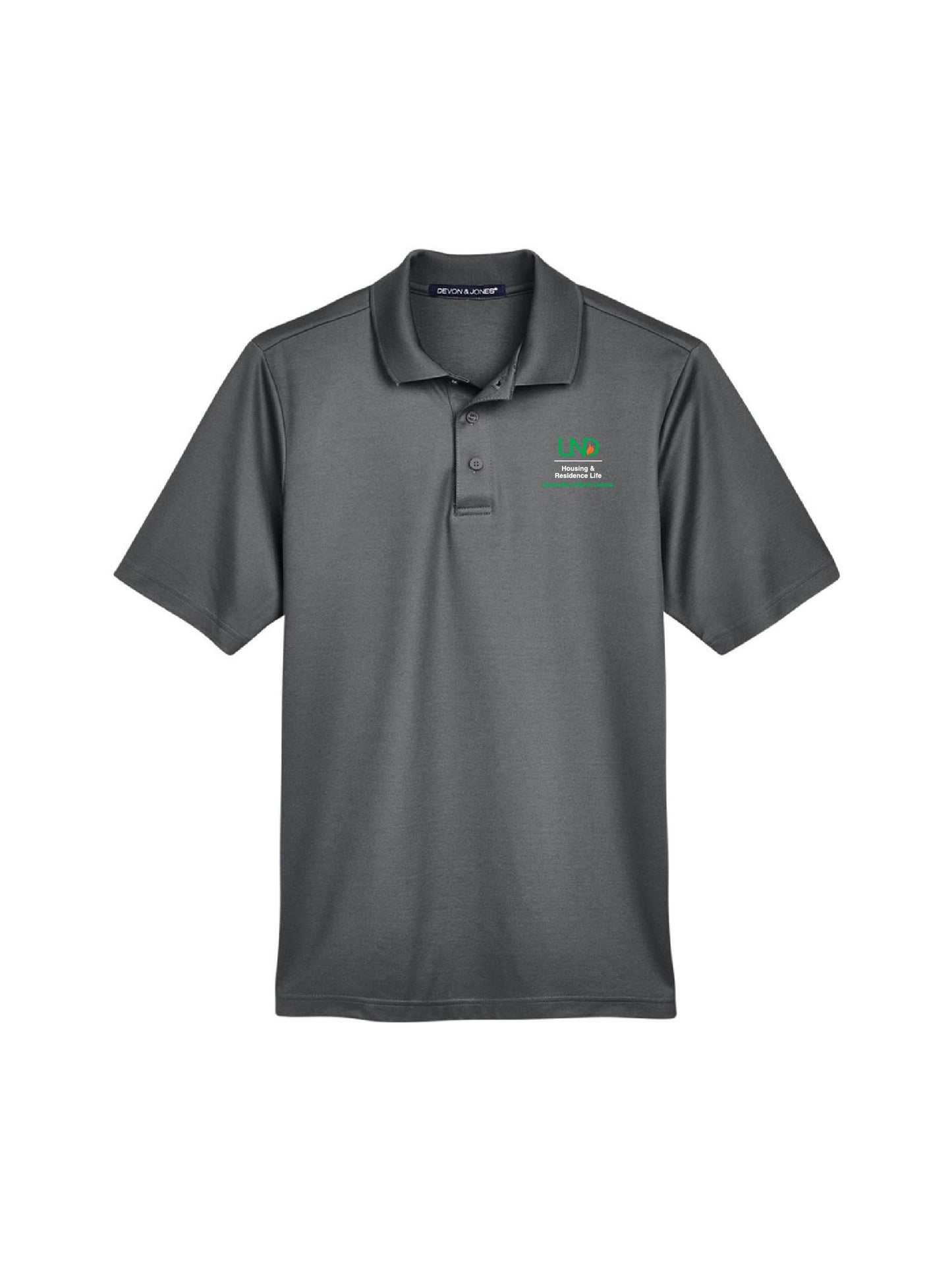 UND248. Men's CrownLux Performance Plaited Polo