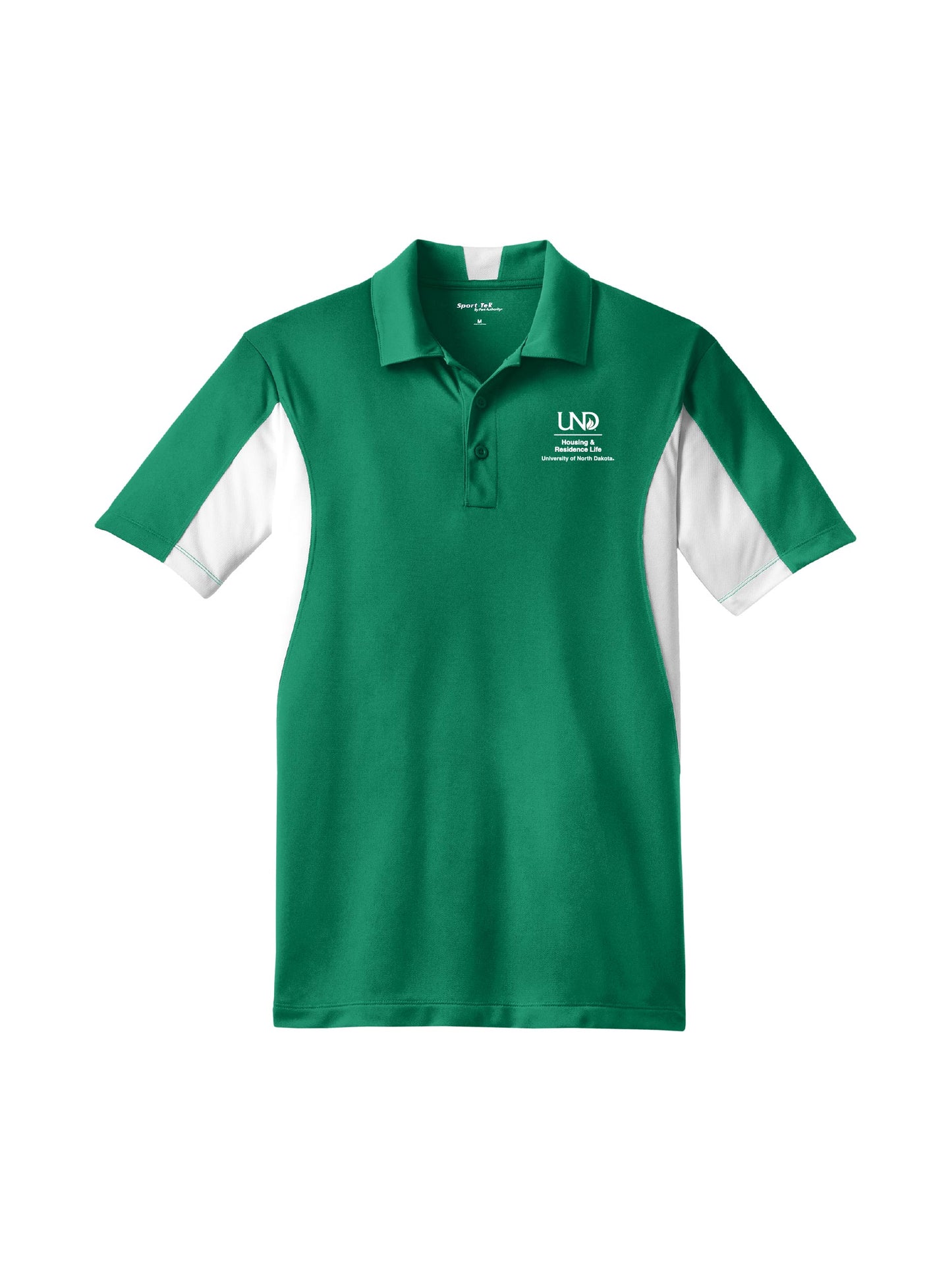 UND249. Sport-Tek Side Blocked Micropique Sport-Wick Polo