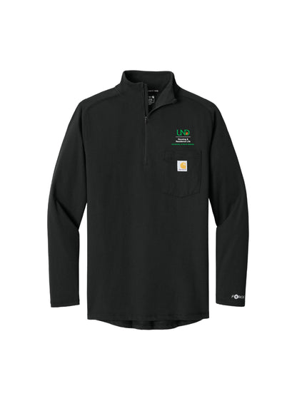 UND251. Carhartt Force® 1/4-Zip Long Sleeve T-Shirt