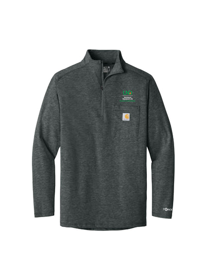 UND251. Carhartt Force® 1/4-Zip Long Sleeve T-Shirt