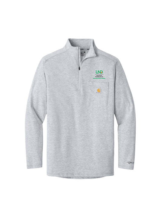 UND251. Carhartt Force® 1/4-Zip Long Sleeve T-Shirt
