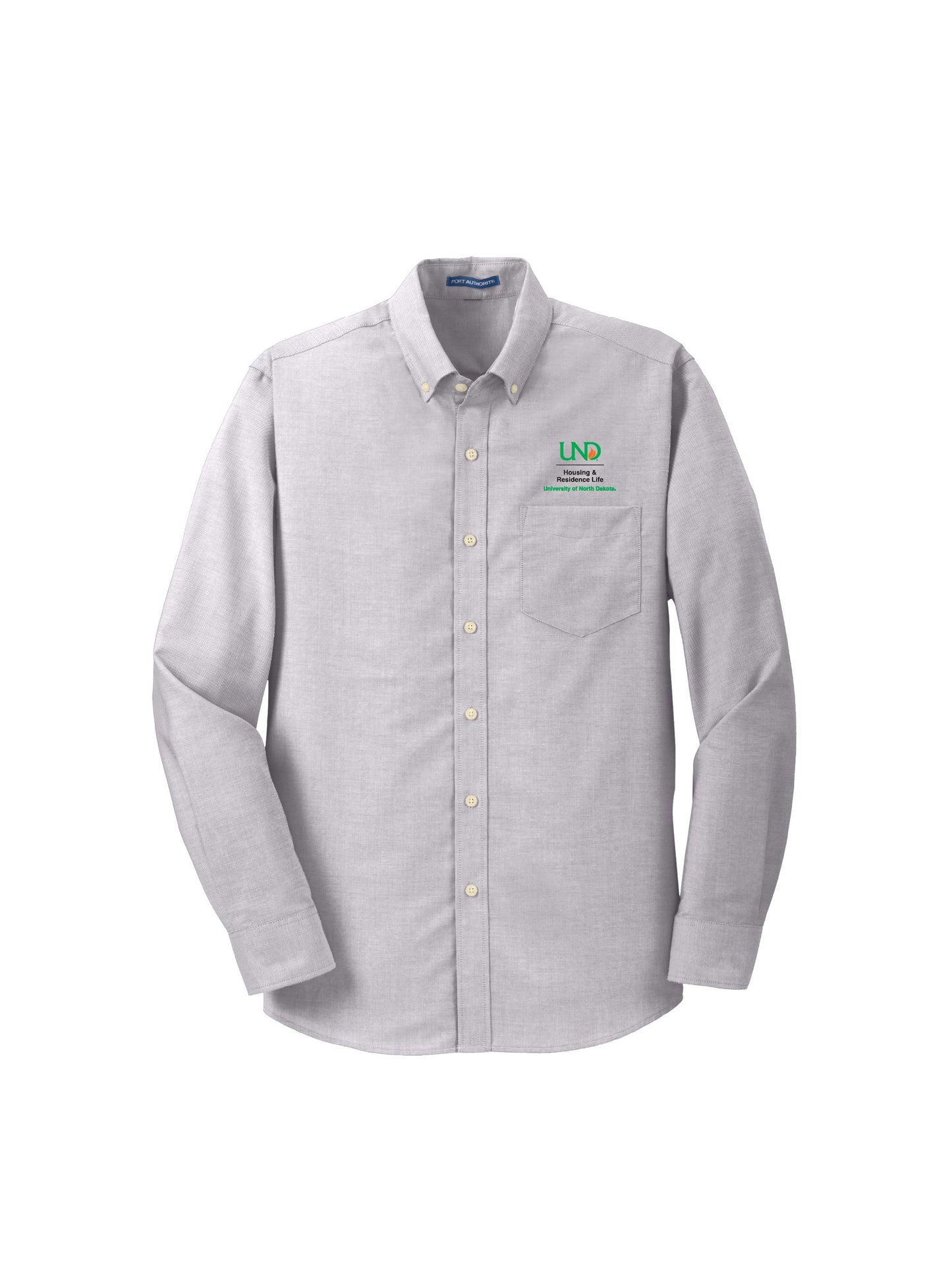 UND256. Port Authority SuperPro Oxford Shirt
