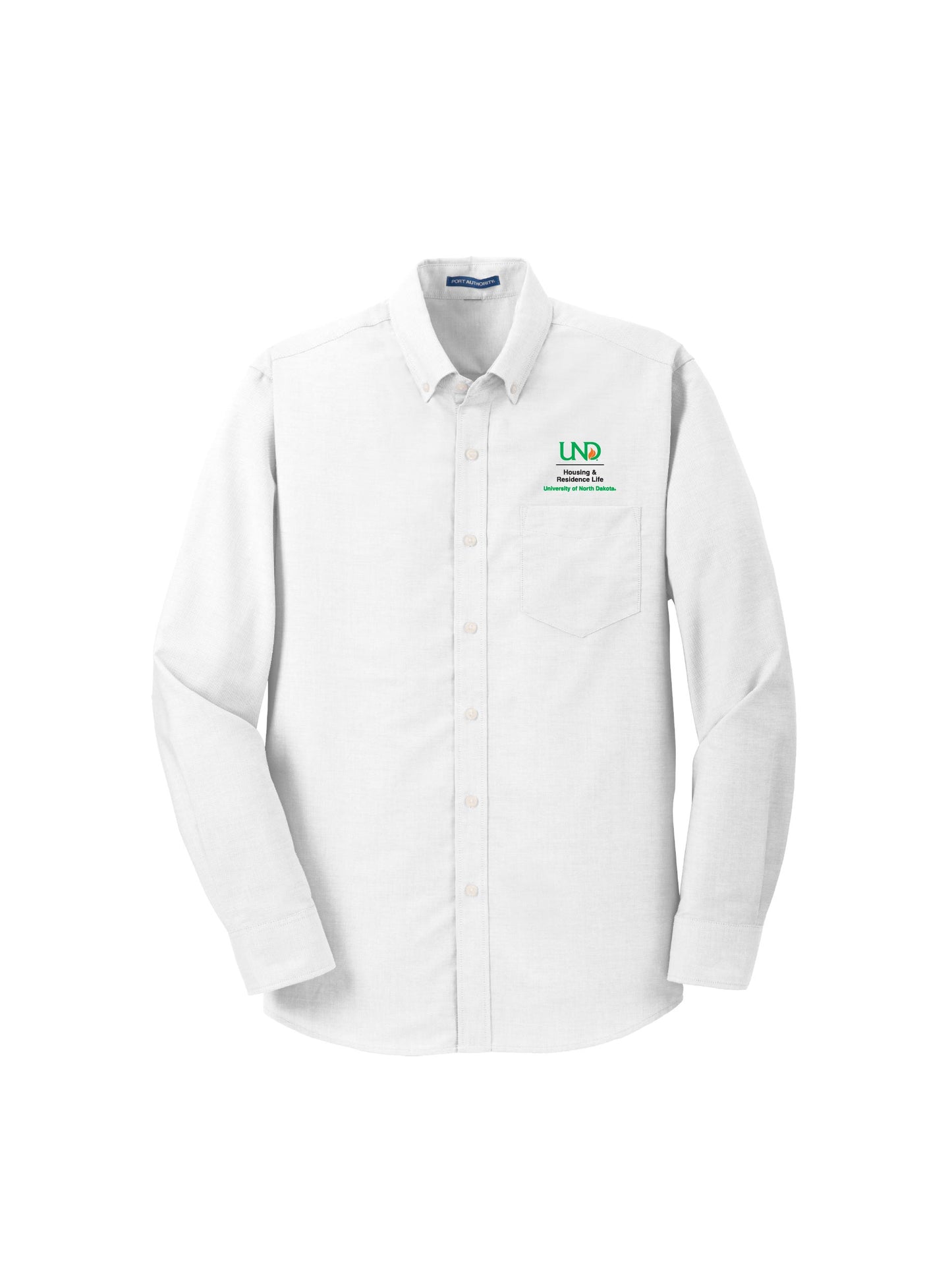 UND256. Port Authority SuperPro Oxford Shirt