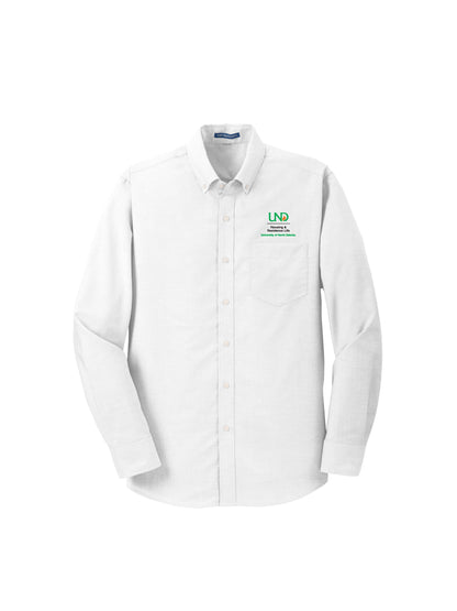 UND256. Port Authority SuperPro Oxford Shirt