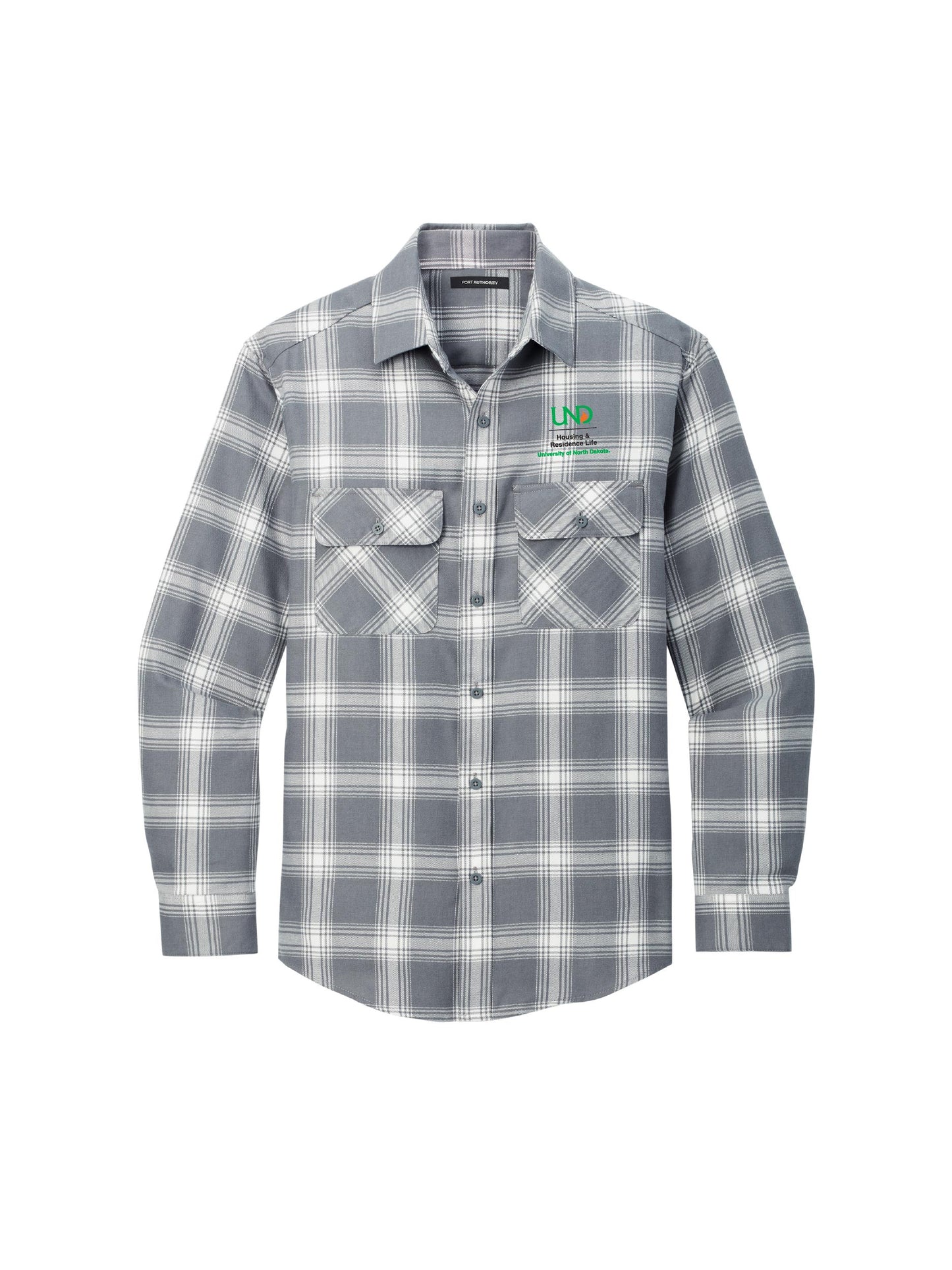 UND259. Port Authority Plaid Flannel Shirt