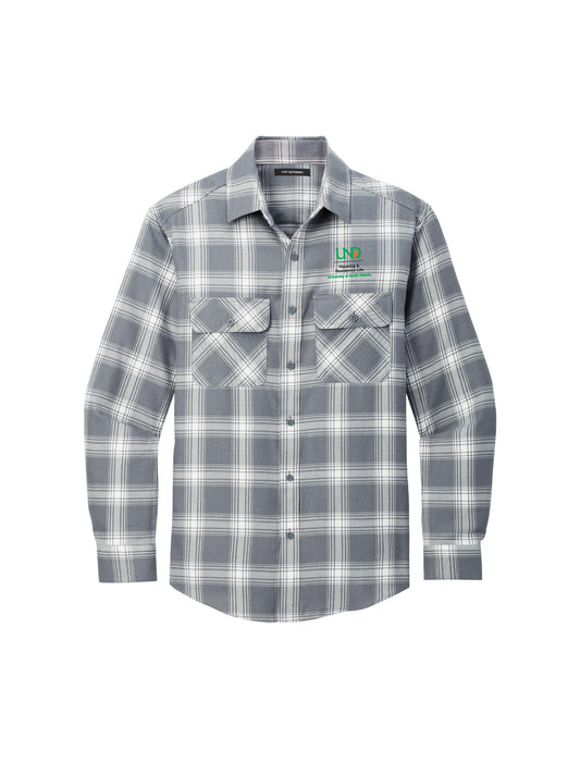 UND259. Port Authority Plaid Flannel Shirt