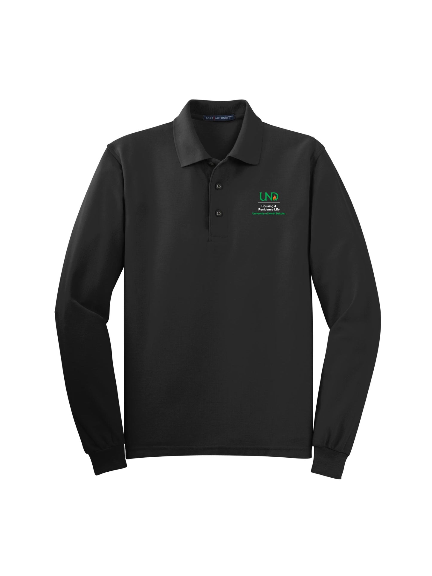 UND225. Port Authority® Tall Silk Touch Long Sleeve Polo