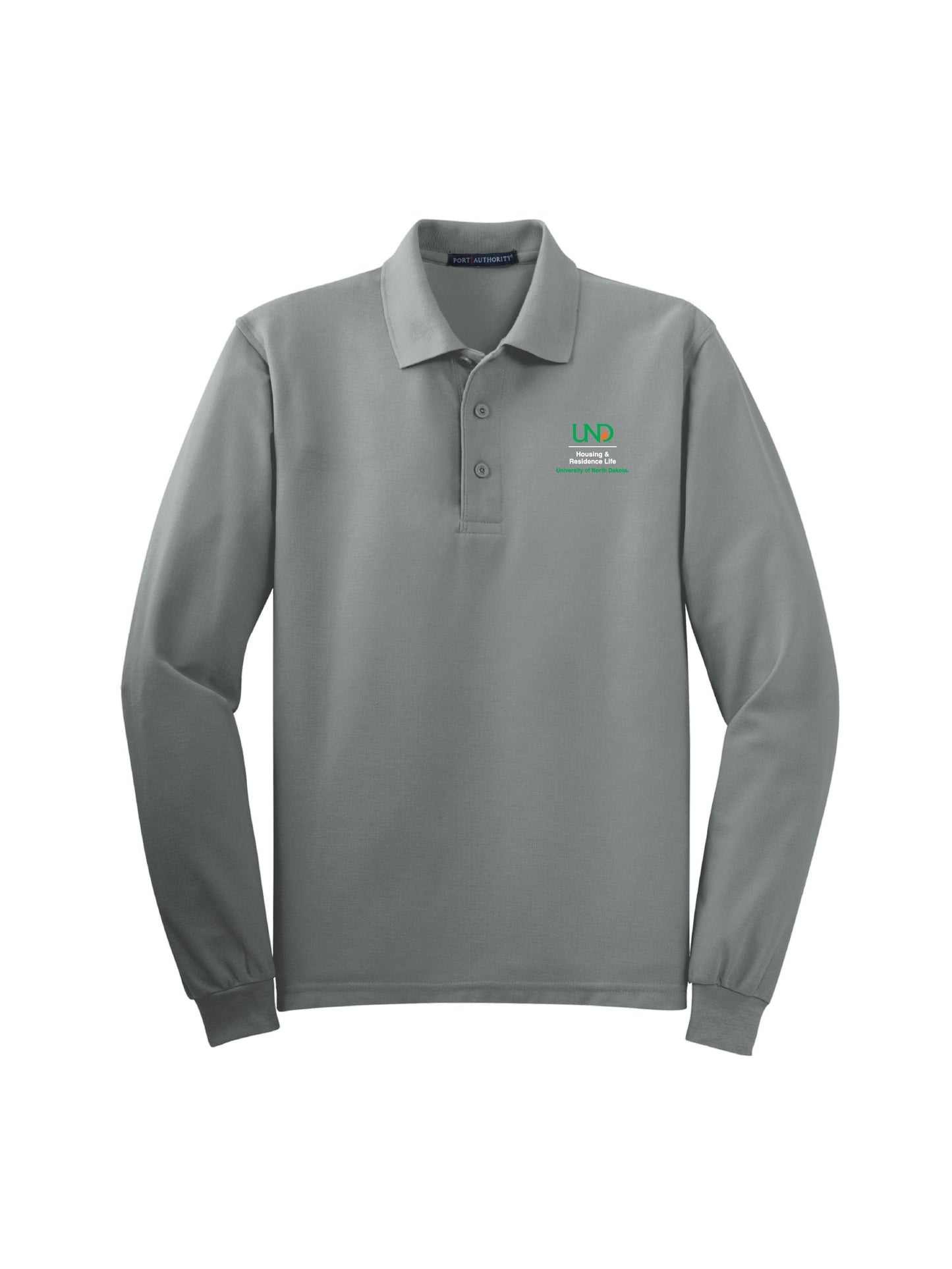 UND225. Port Authority® Tall Silk Touch Long Sleeve Polo