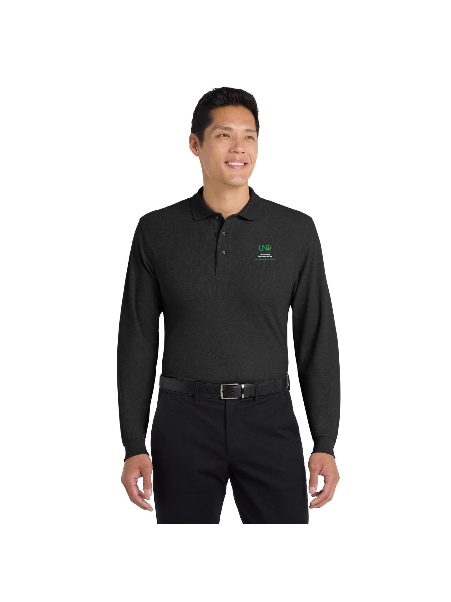 UND225. Port Authority® Tall Silk Touch Long Sleeve Polo