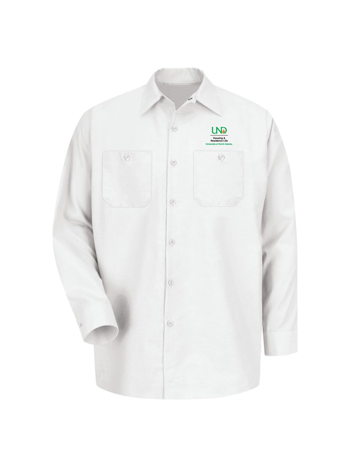 UND227. Red Kap® Industrial Long Sleeve Work Shirt
