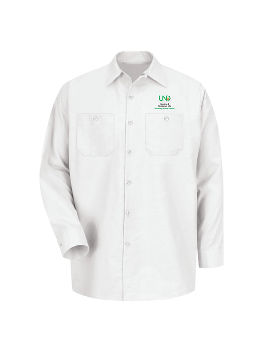UND227. Red Kap® Industrial Long Sleeve Work Shirt