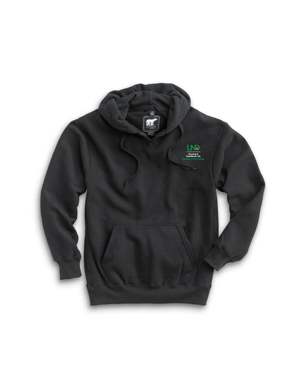 UND244. White Bear Heavyweight Hooded Sweatshirt