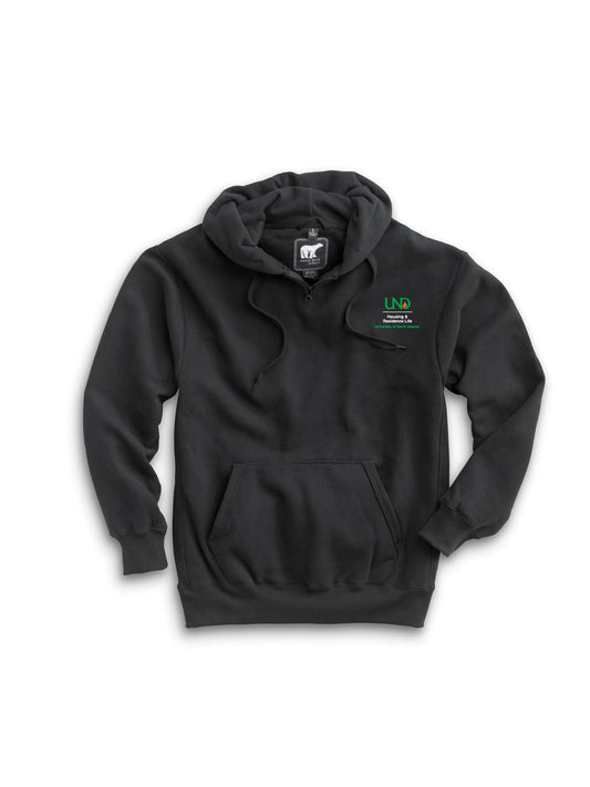 UND244. White Bear Heavyweight Hooded Sweatshirt